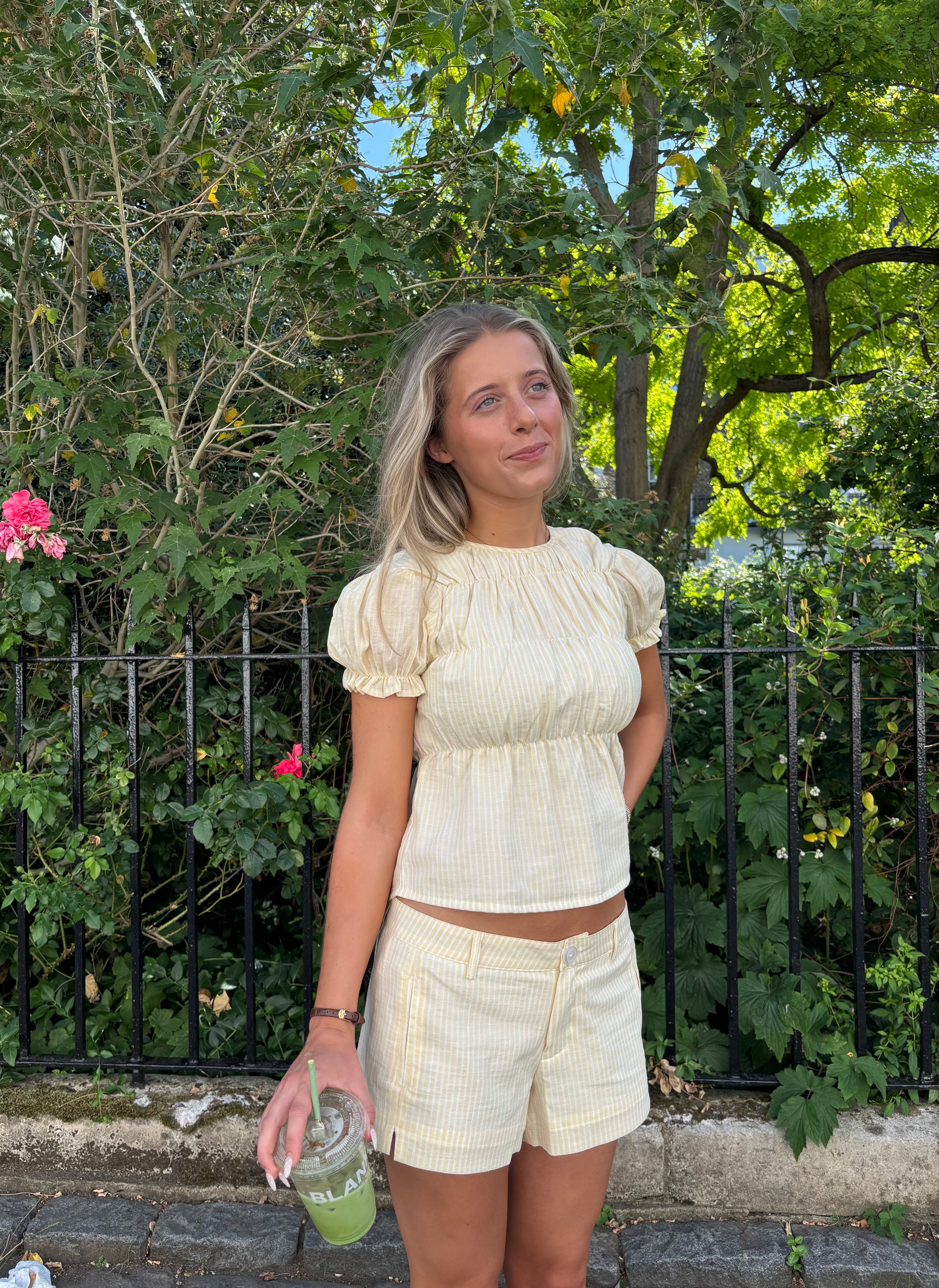 The Etta Blouse - Buttercup