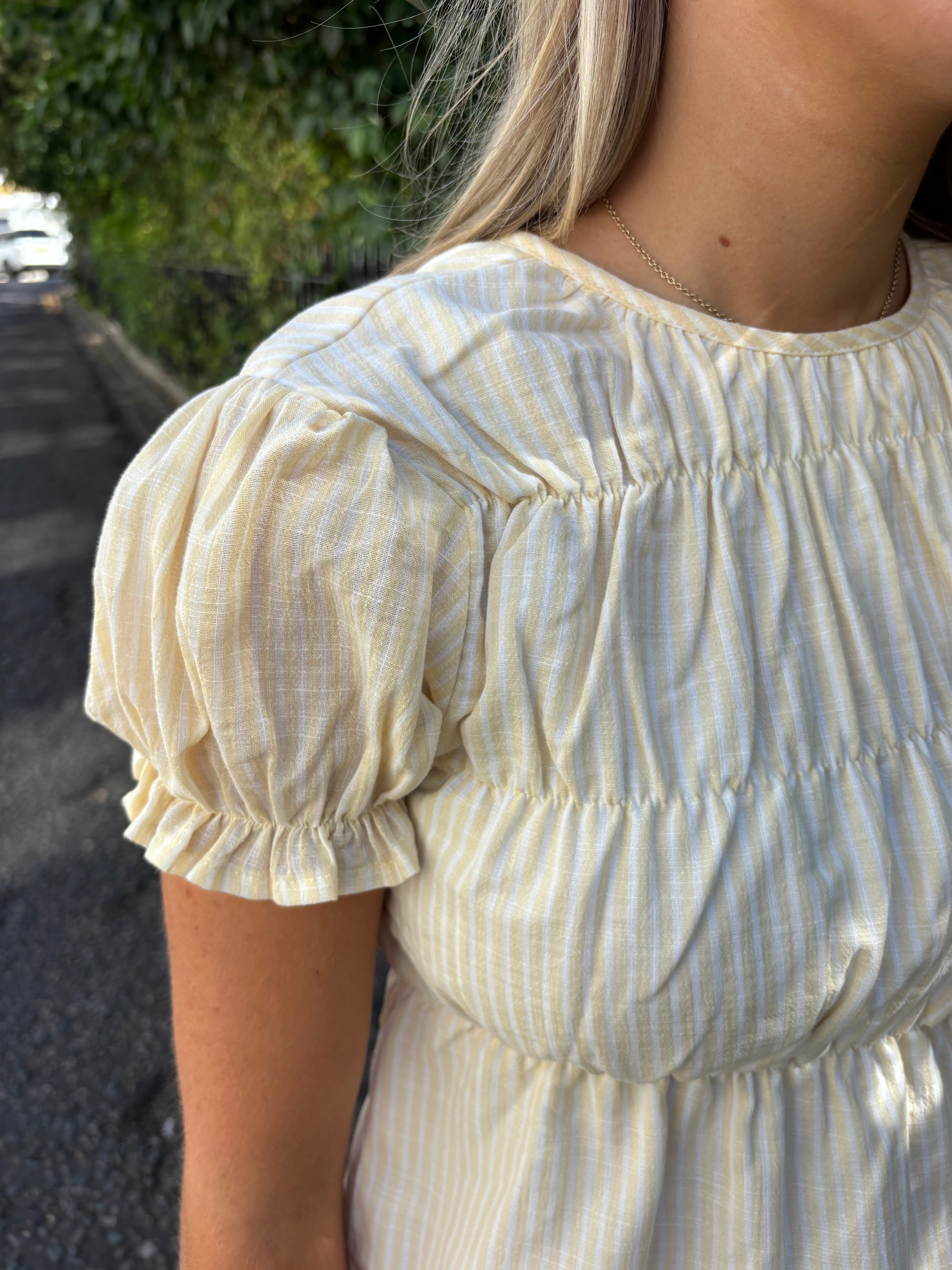 The Etta Blouse - Buttercup