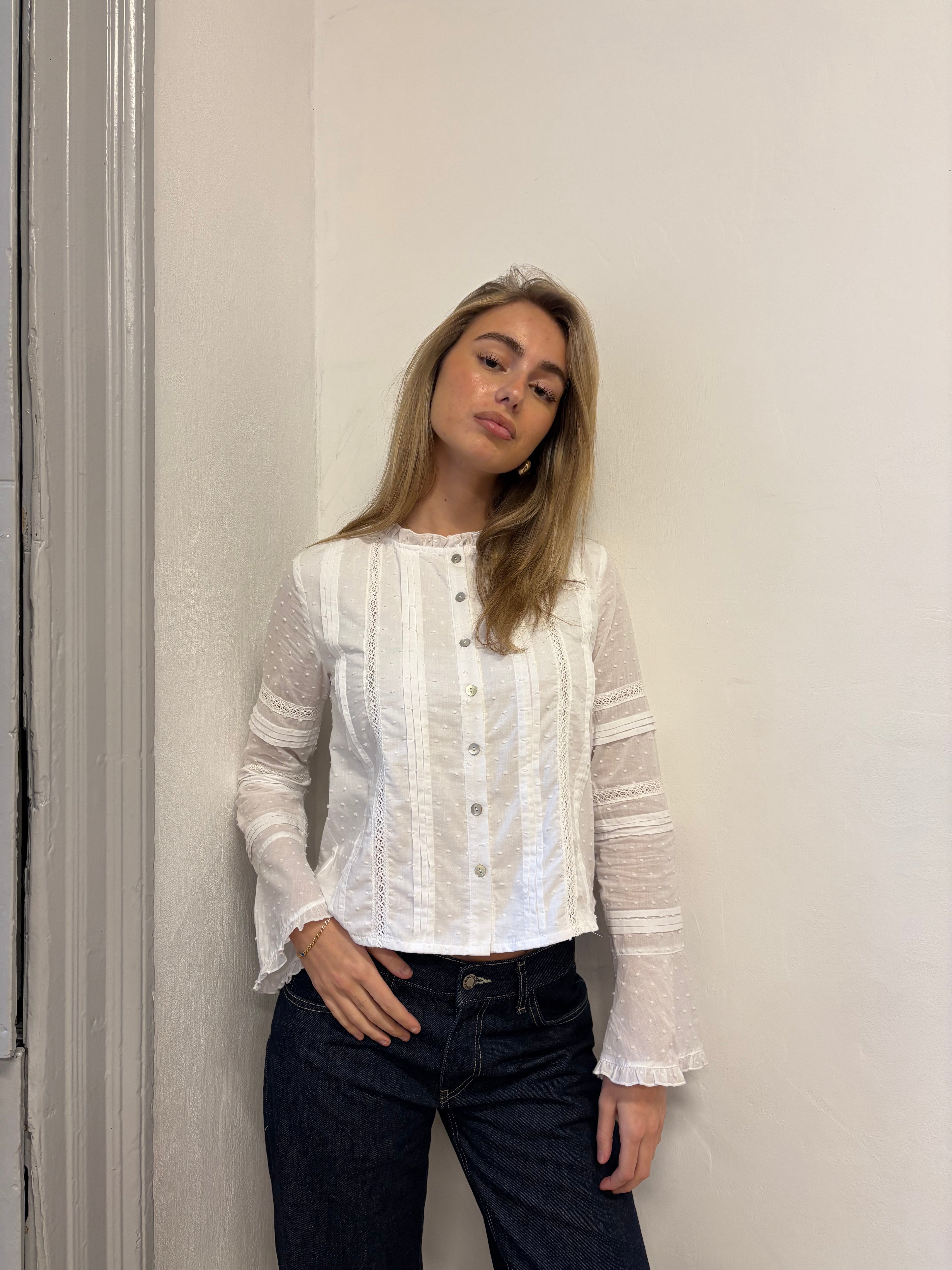 Callie Blouse - White
