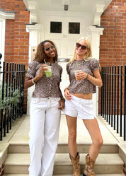 The Esme Blouse - Cocoa