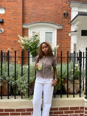 The Esme Blouse - Cocoa