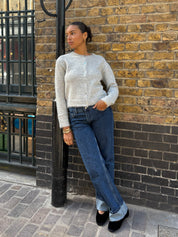Elsa Cardigan - Light Grey