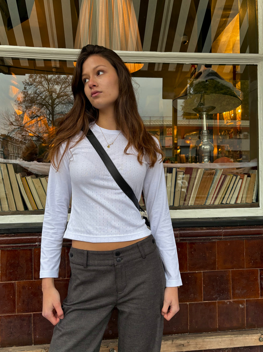 Long Sleeve Tee - White