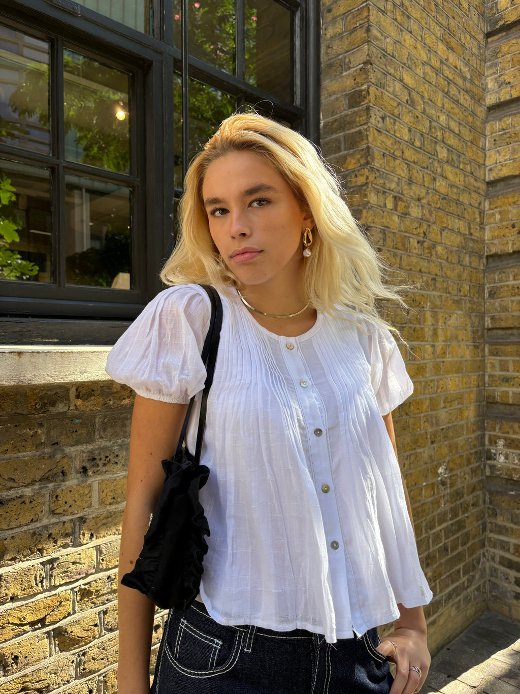 Poppy Blouse - White