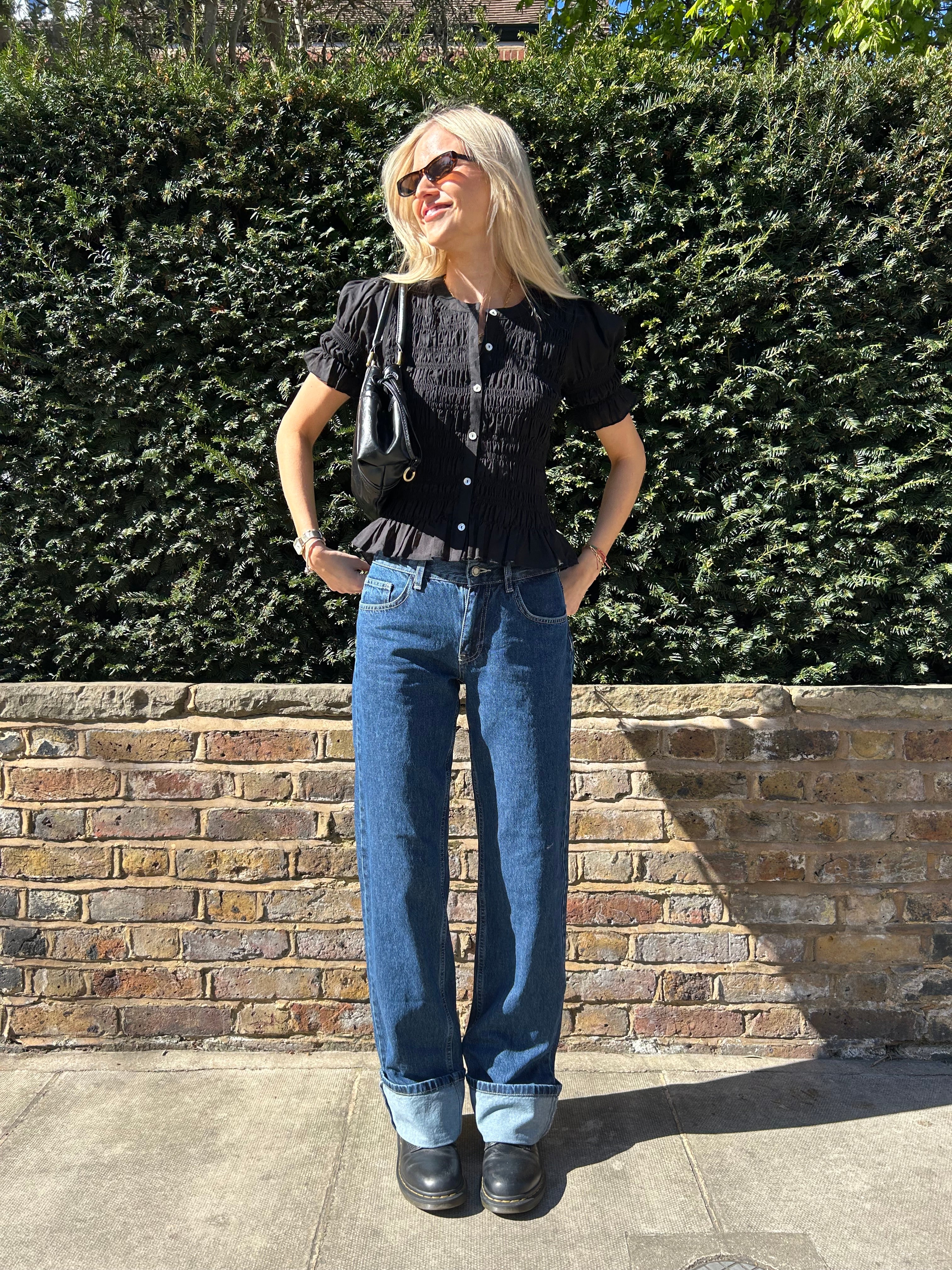 The Cora Jeans - Dark Wash