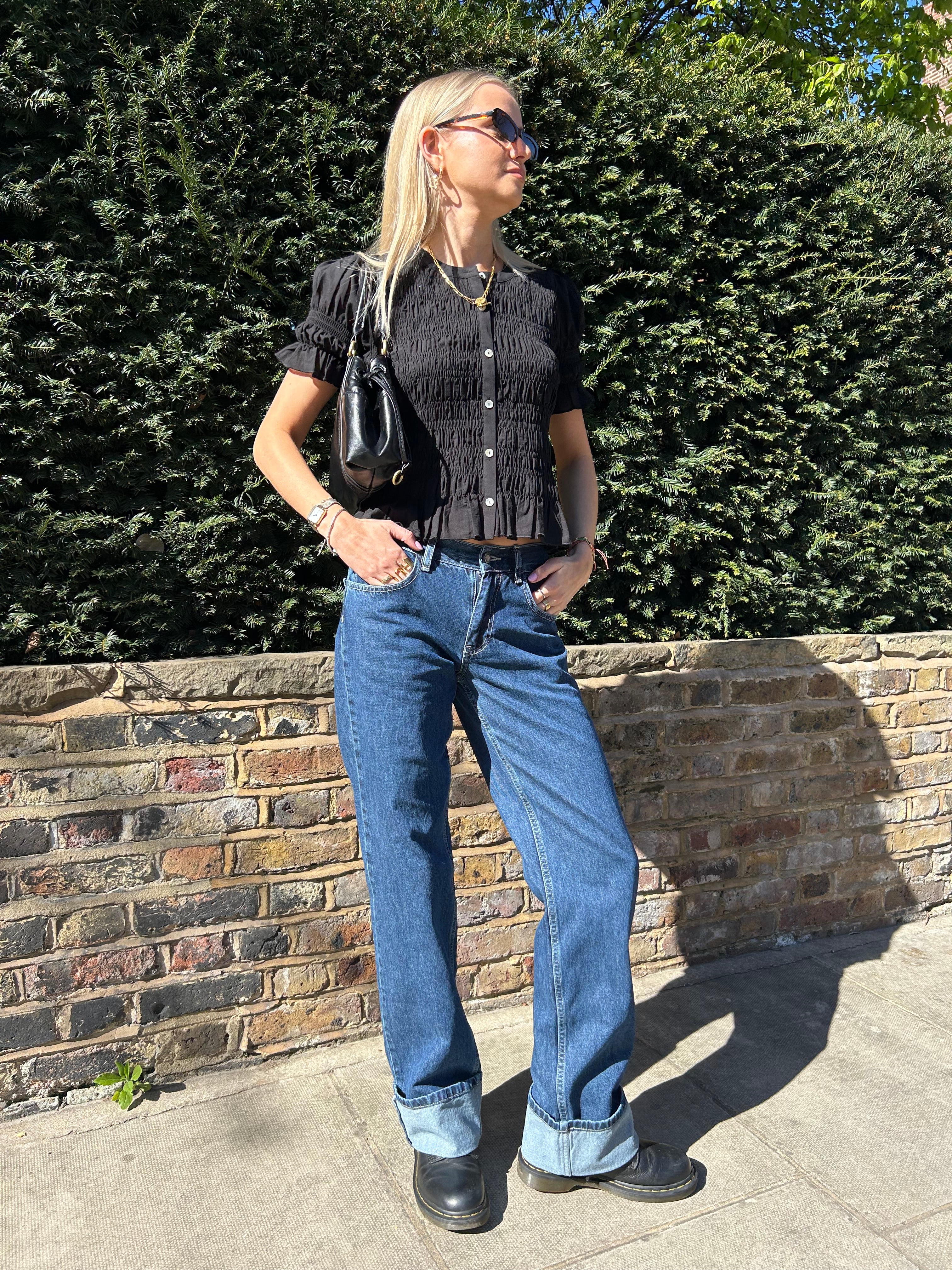 The Cora Jeans - Dark Wash