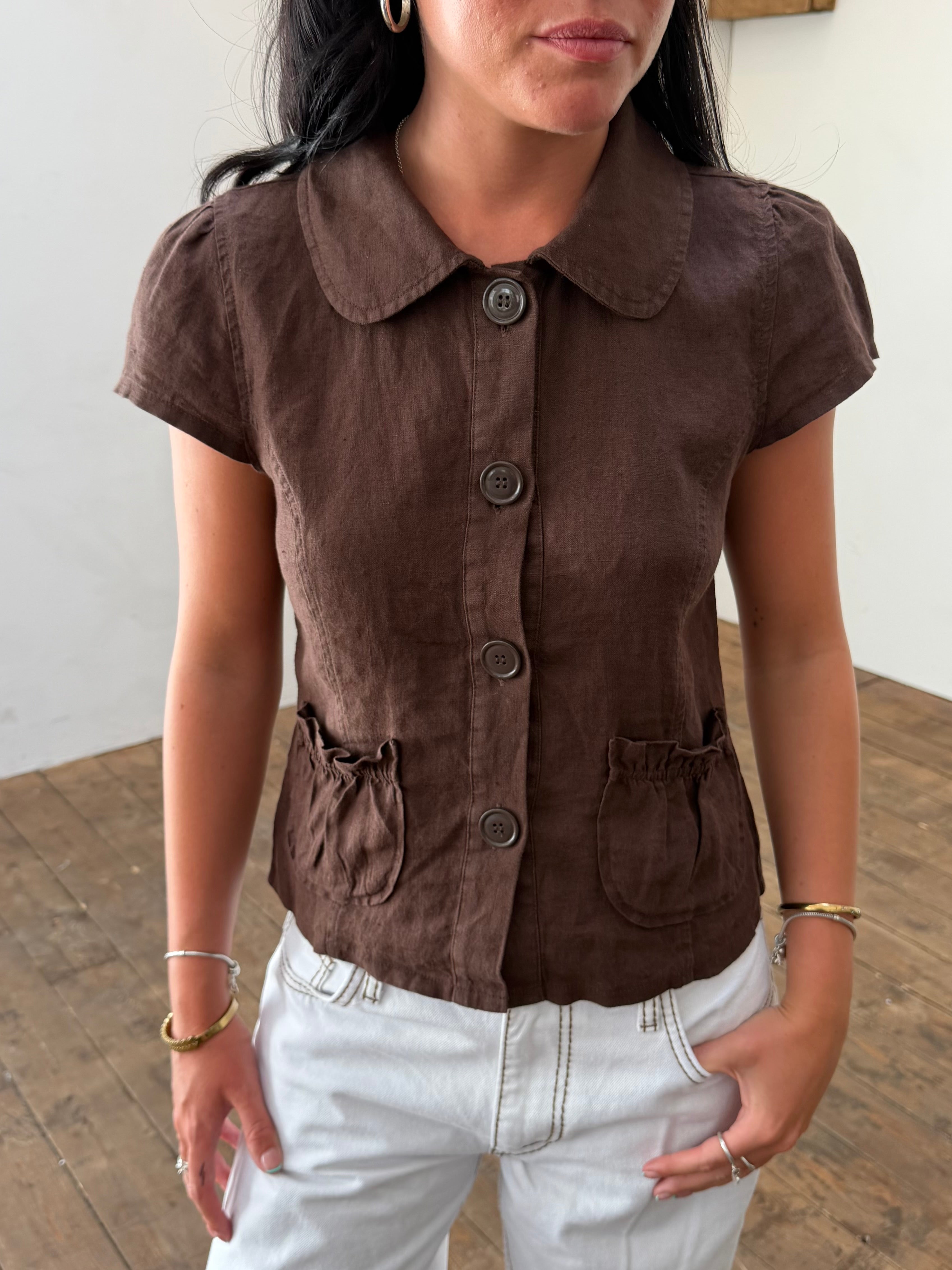 Margot Top - Brown