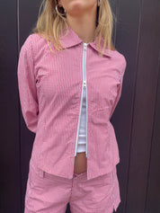 The Polly Jacket - Red Gingham