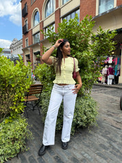 The Esme Blouse - Lemon