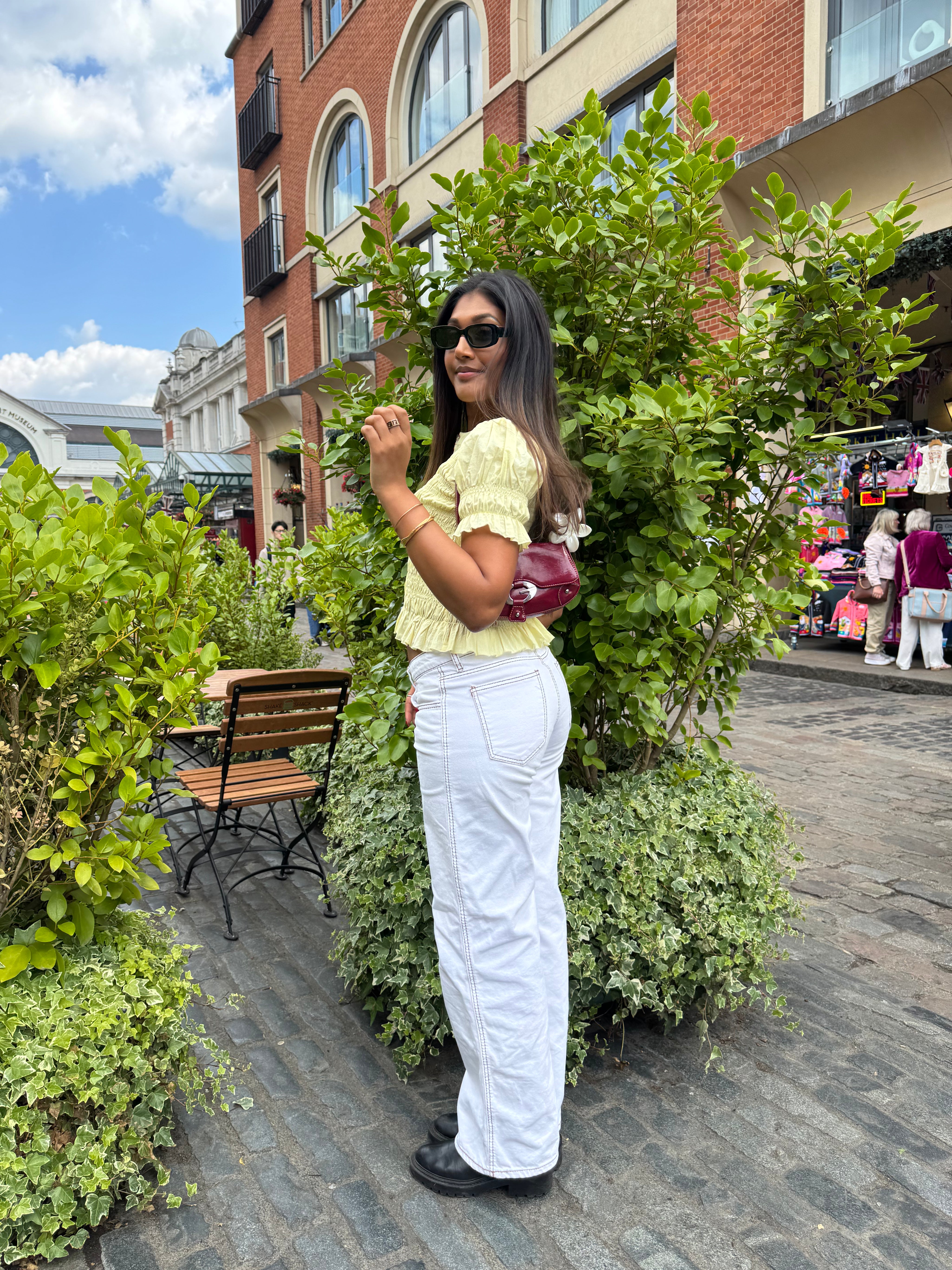The Esme Blouse - Lemon