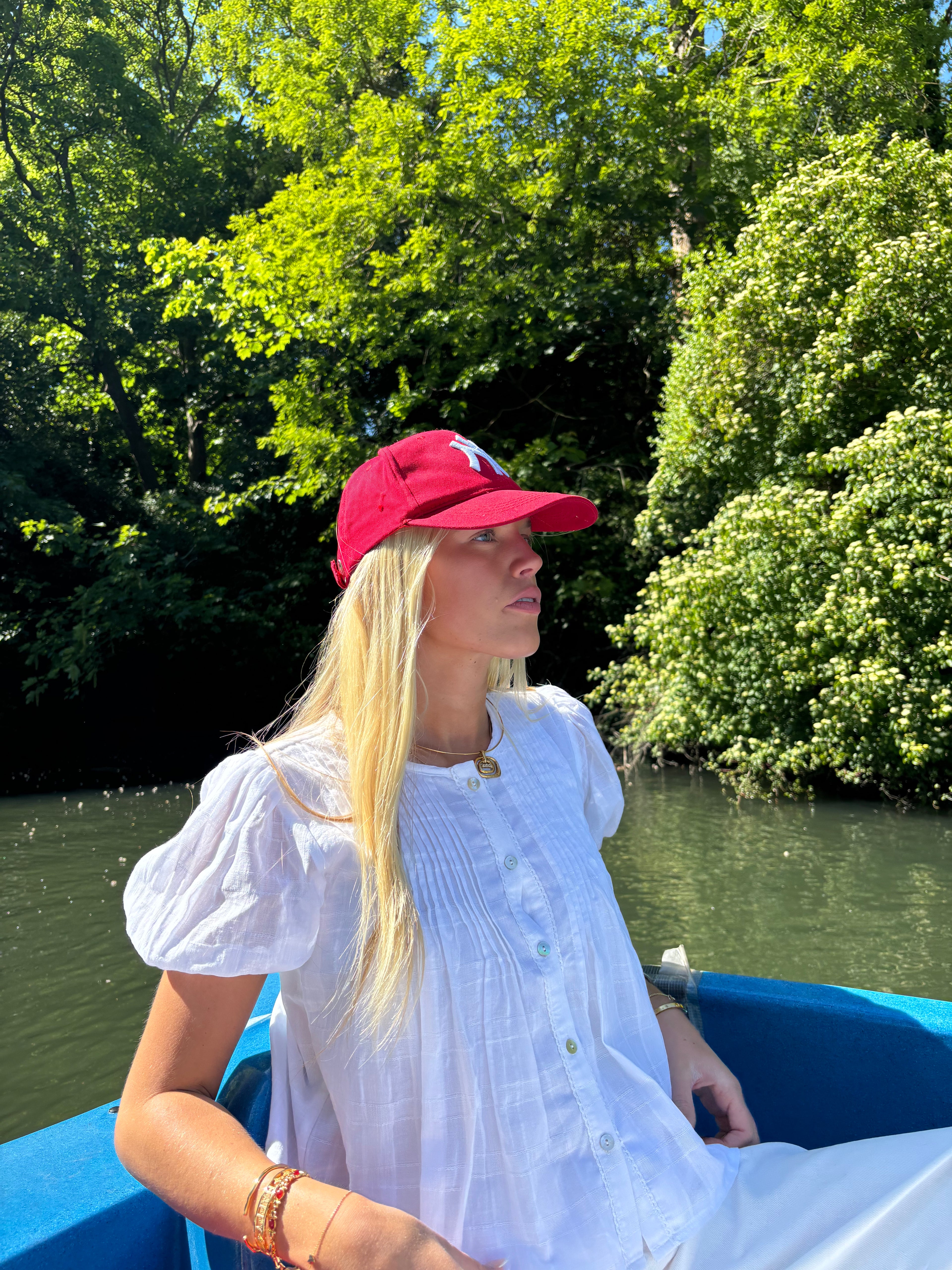 Poppy Blouse - White