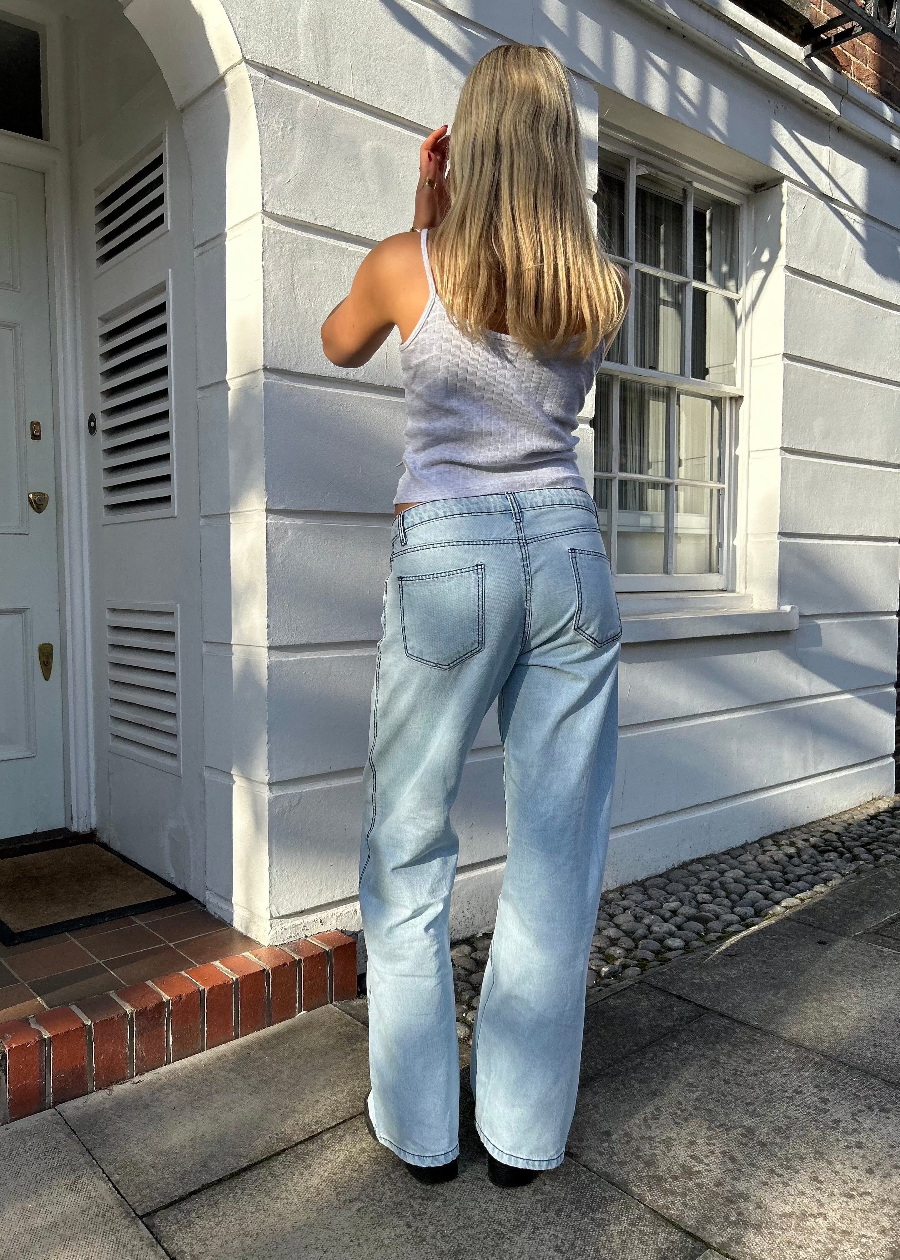 Lila Jeans - Powder Blue