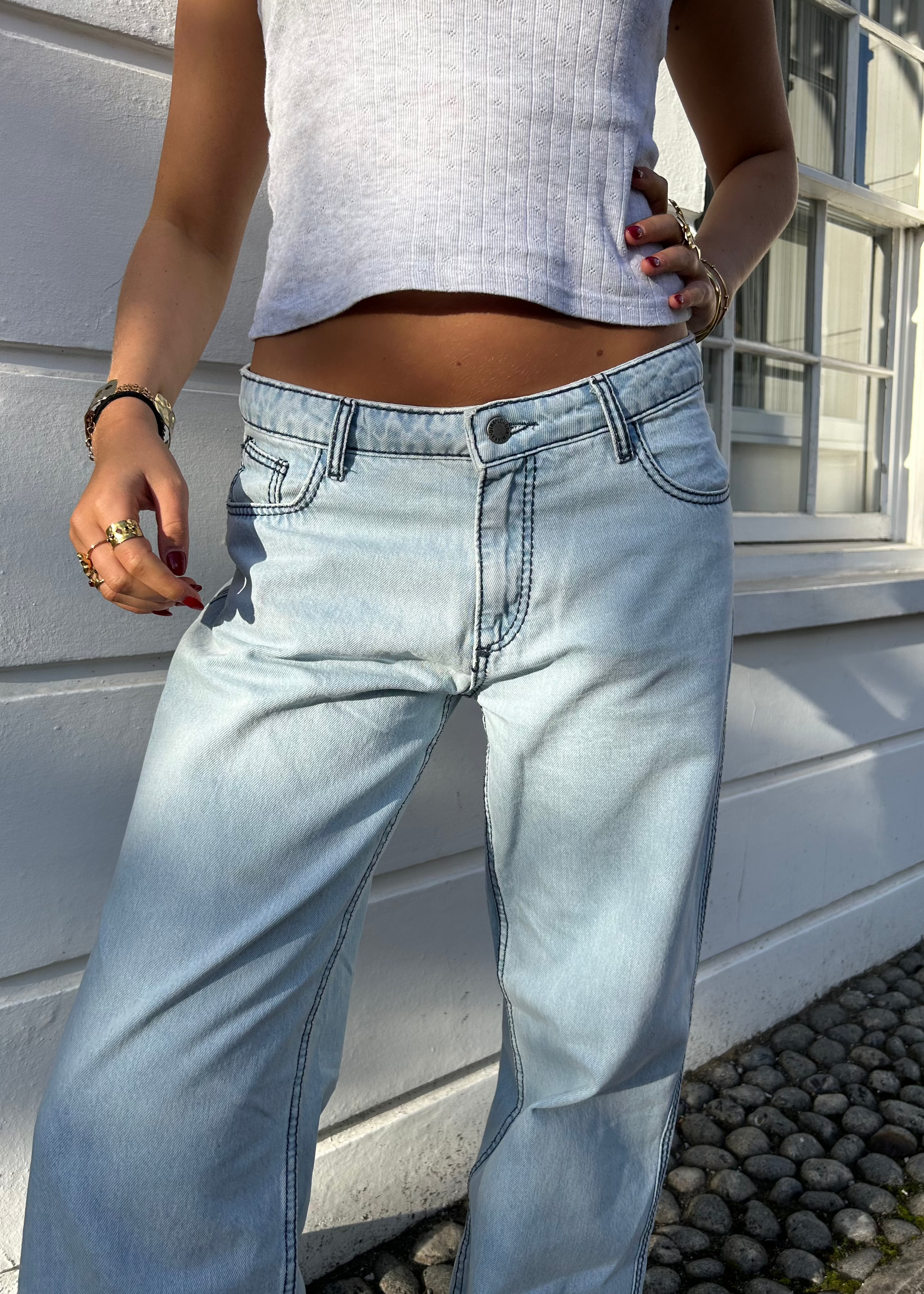 Lila Jeans - Powder Blue