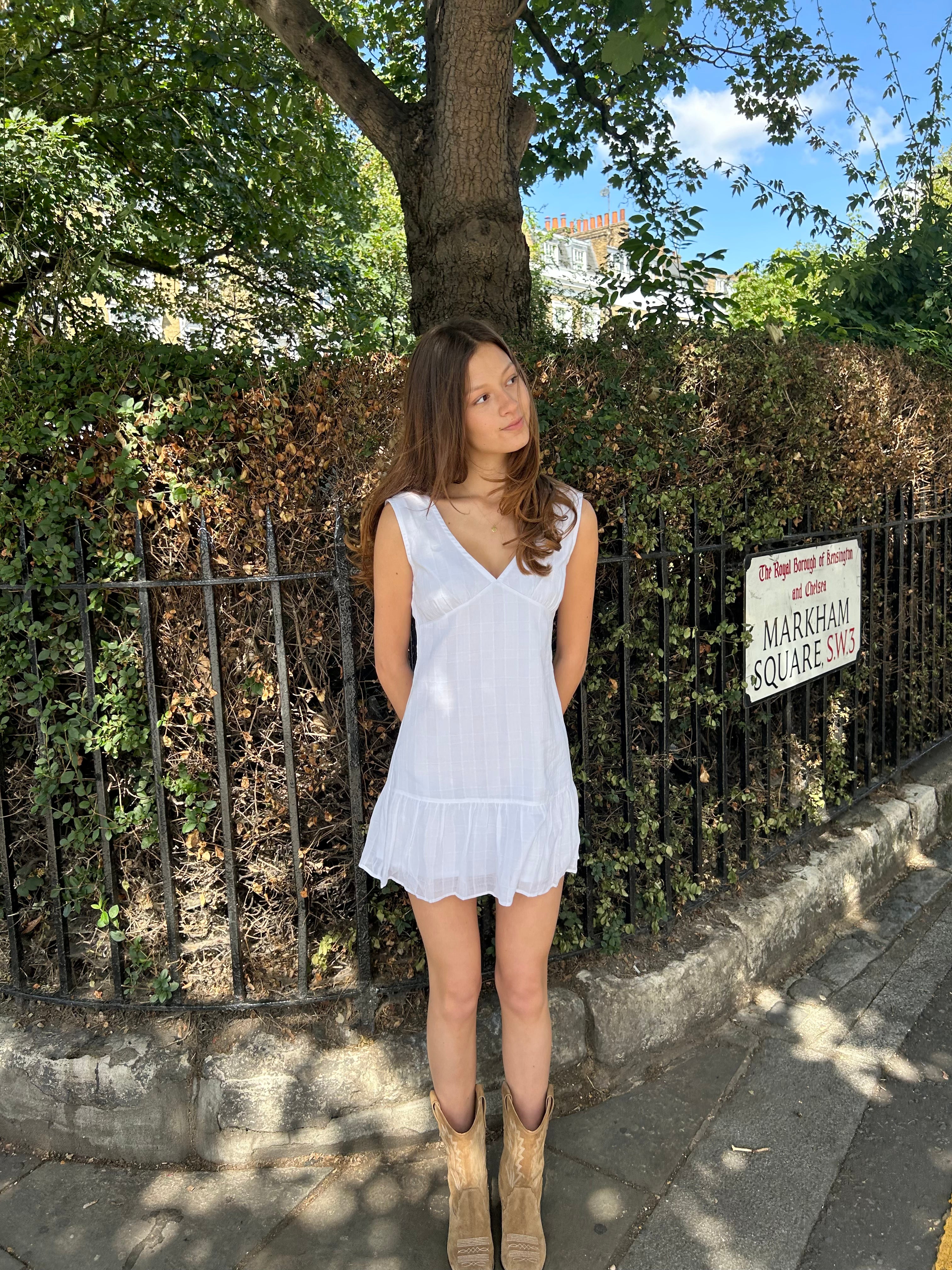 The Marnie Dress - White