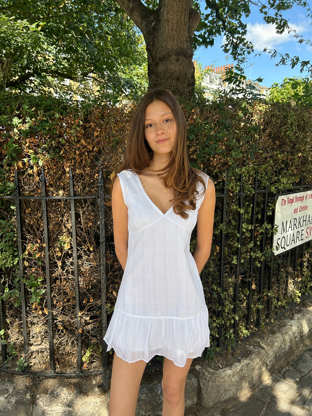 Marnie Dress - White