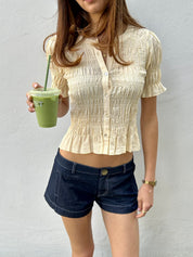 The Esme Blouse - Buttercup