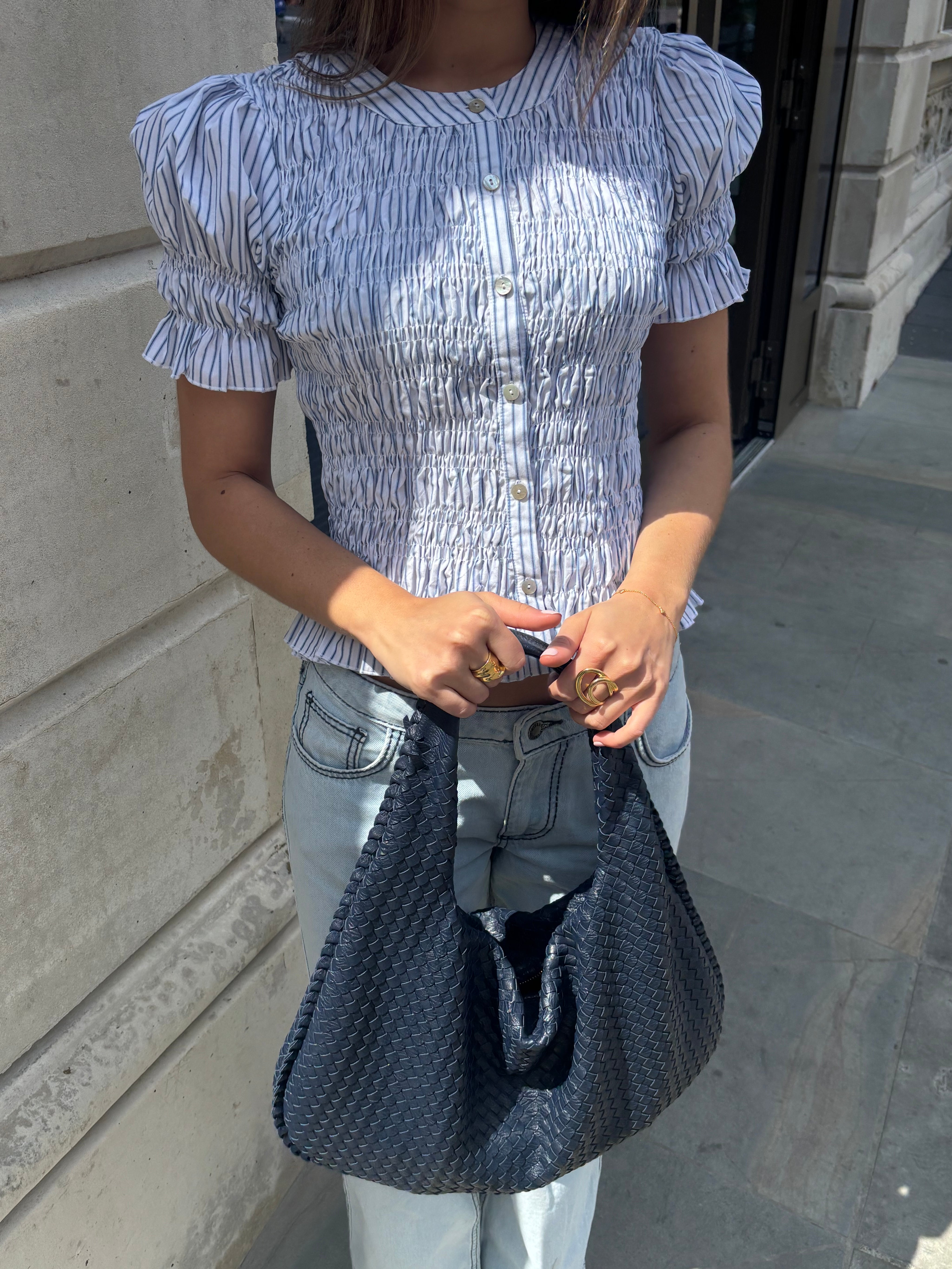 The Esme Blouse - Seaside