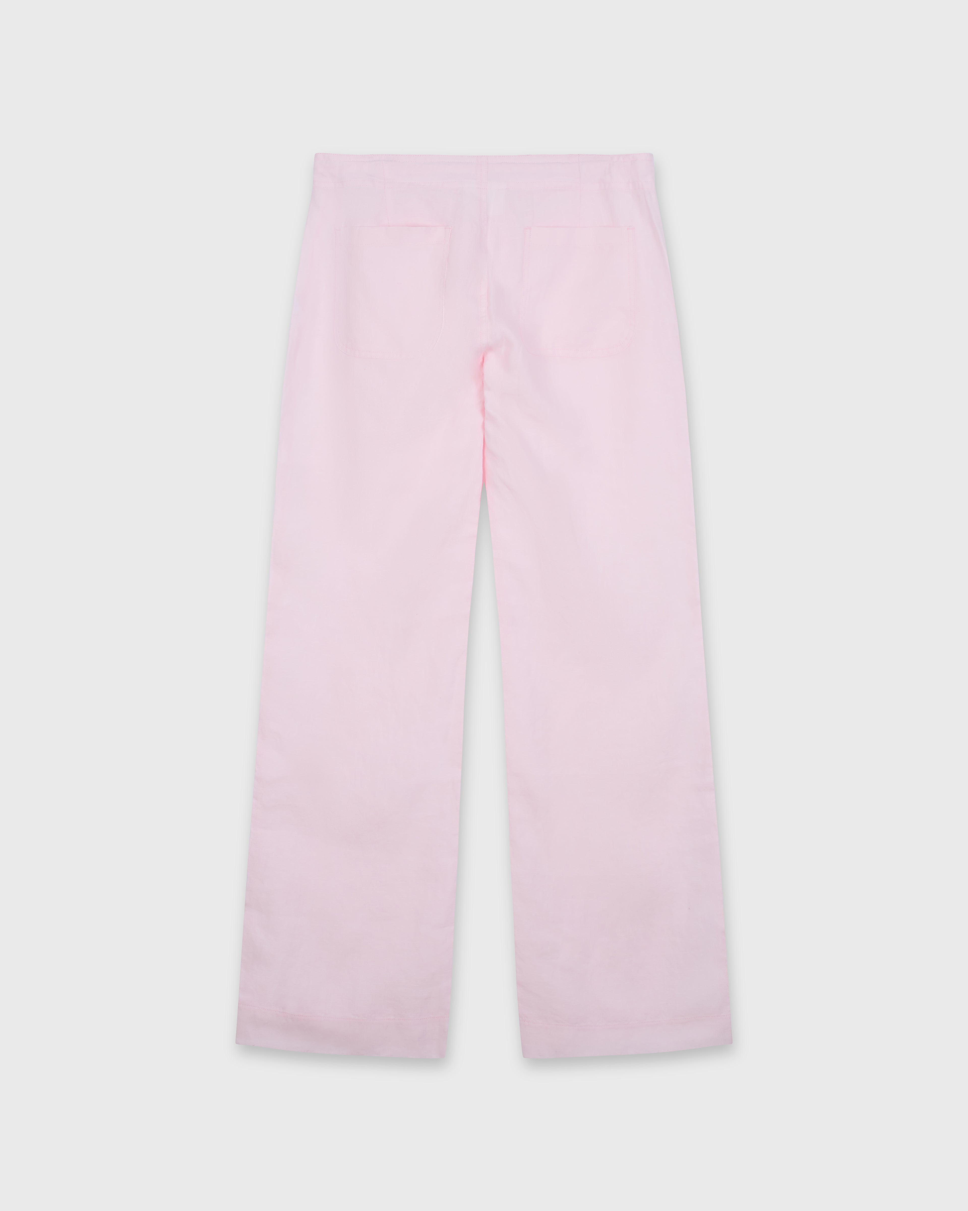 Kaia Linen Trousers - Baby Pink