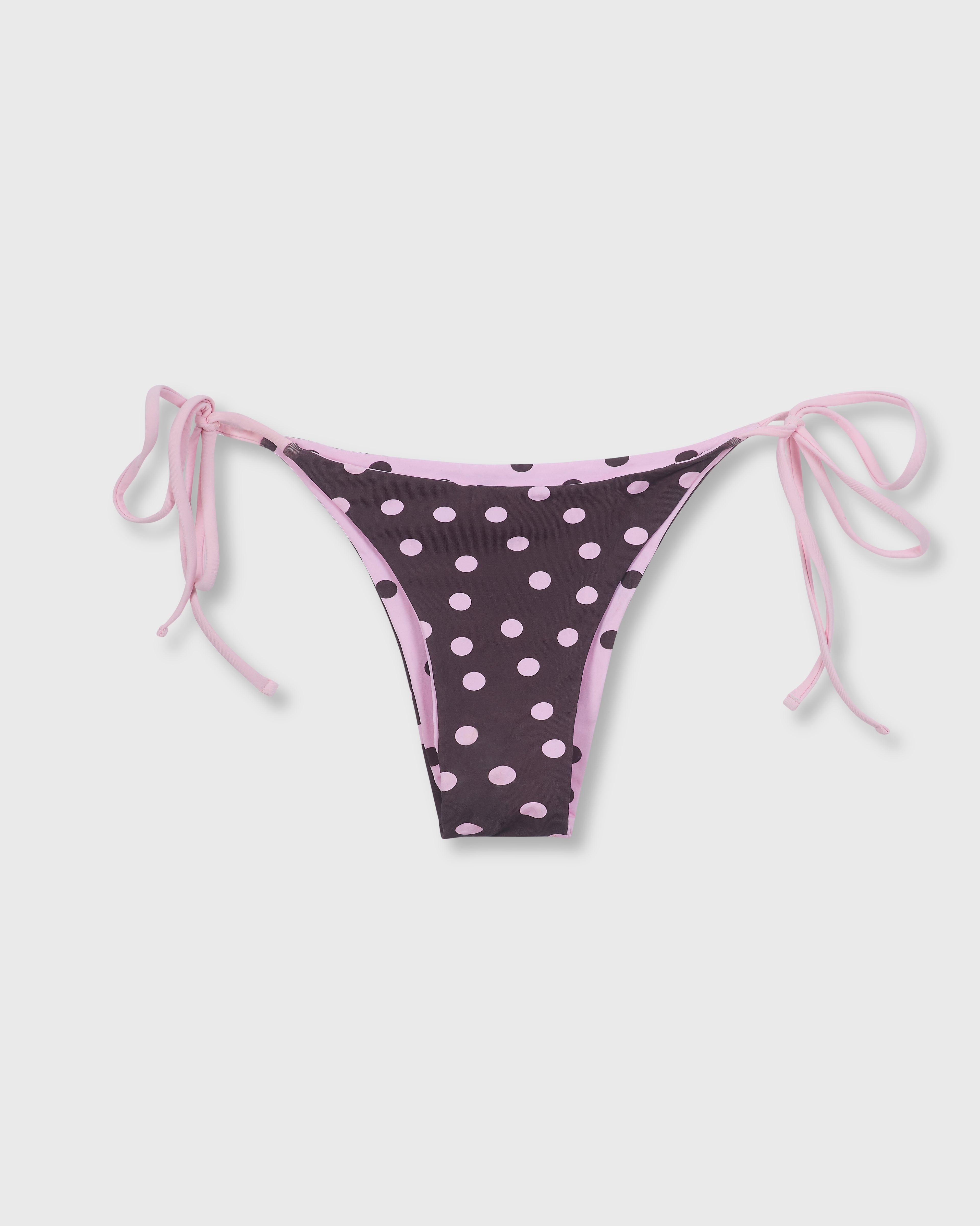 Lana Reversible Bikini Bottoms - Polka Dot