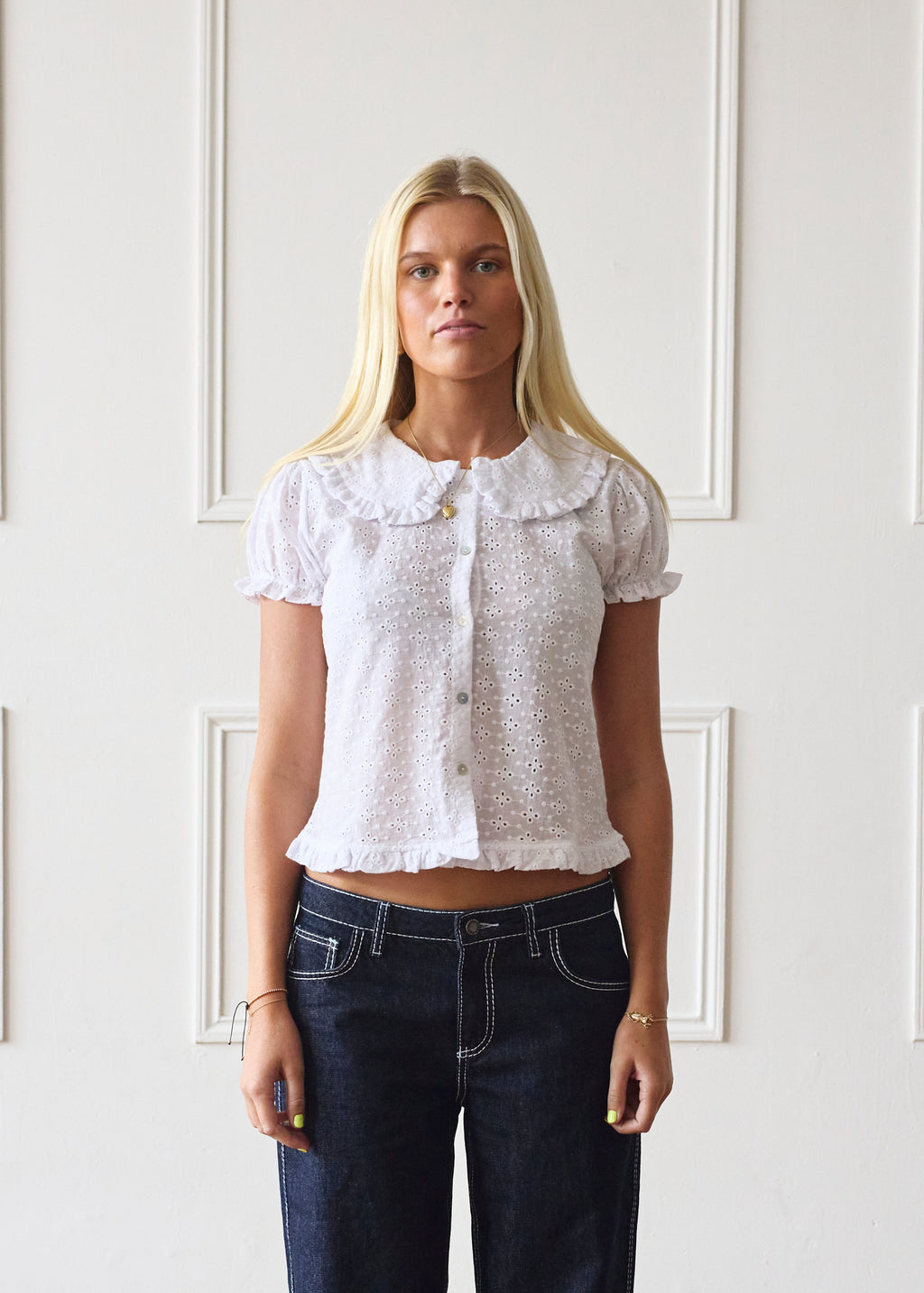 Bonnie Blouse - White