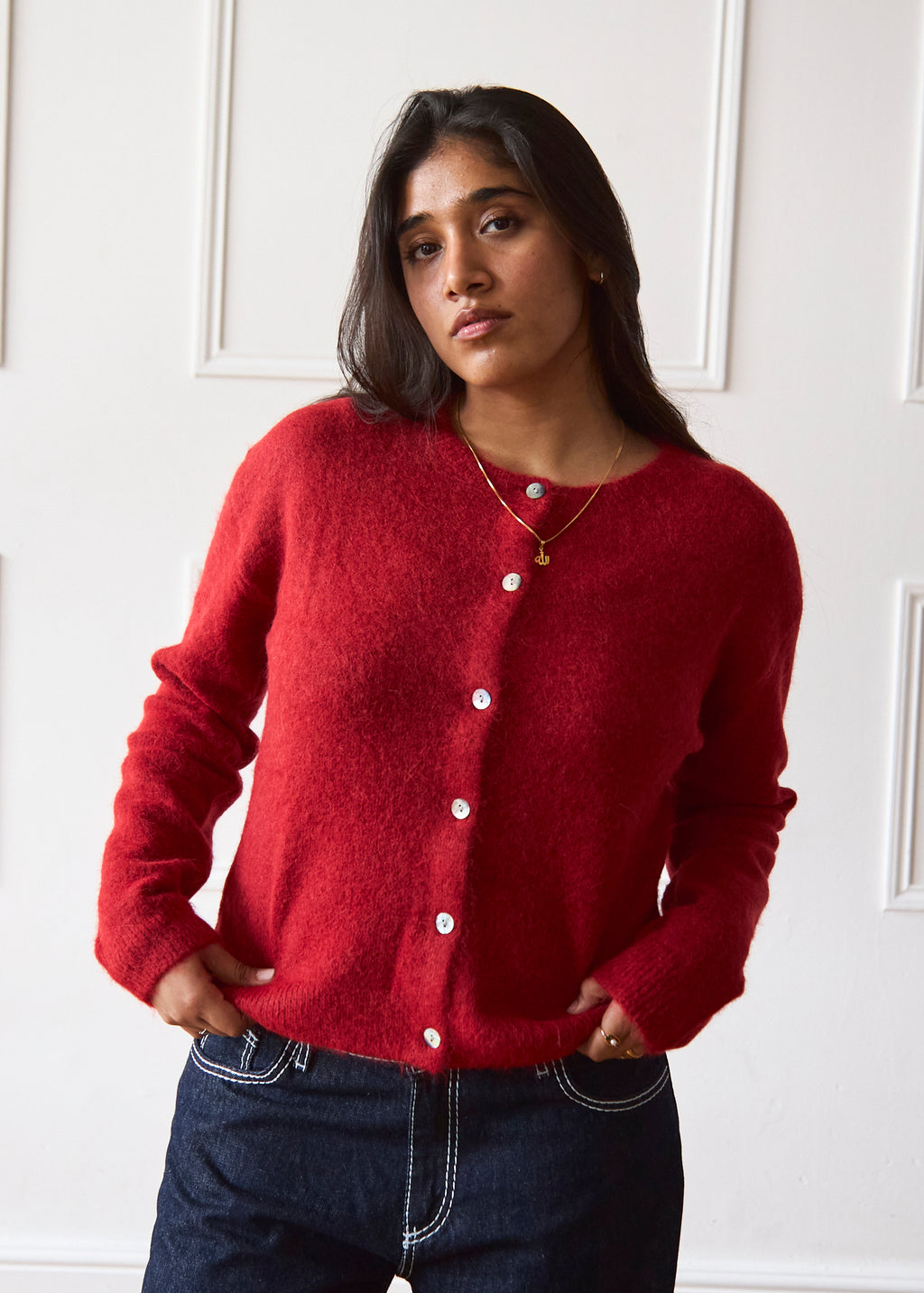 Elsa Cardigan - Red