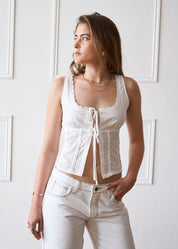 The Iris Cami - White