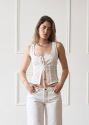 The Iris Cami - White