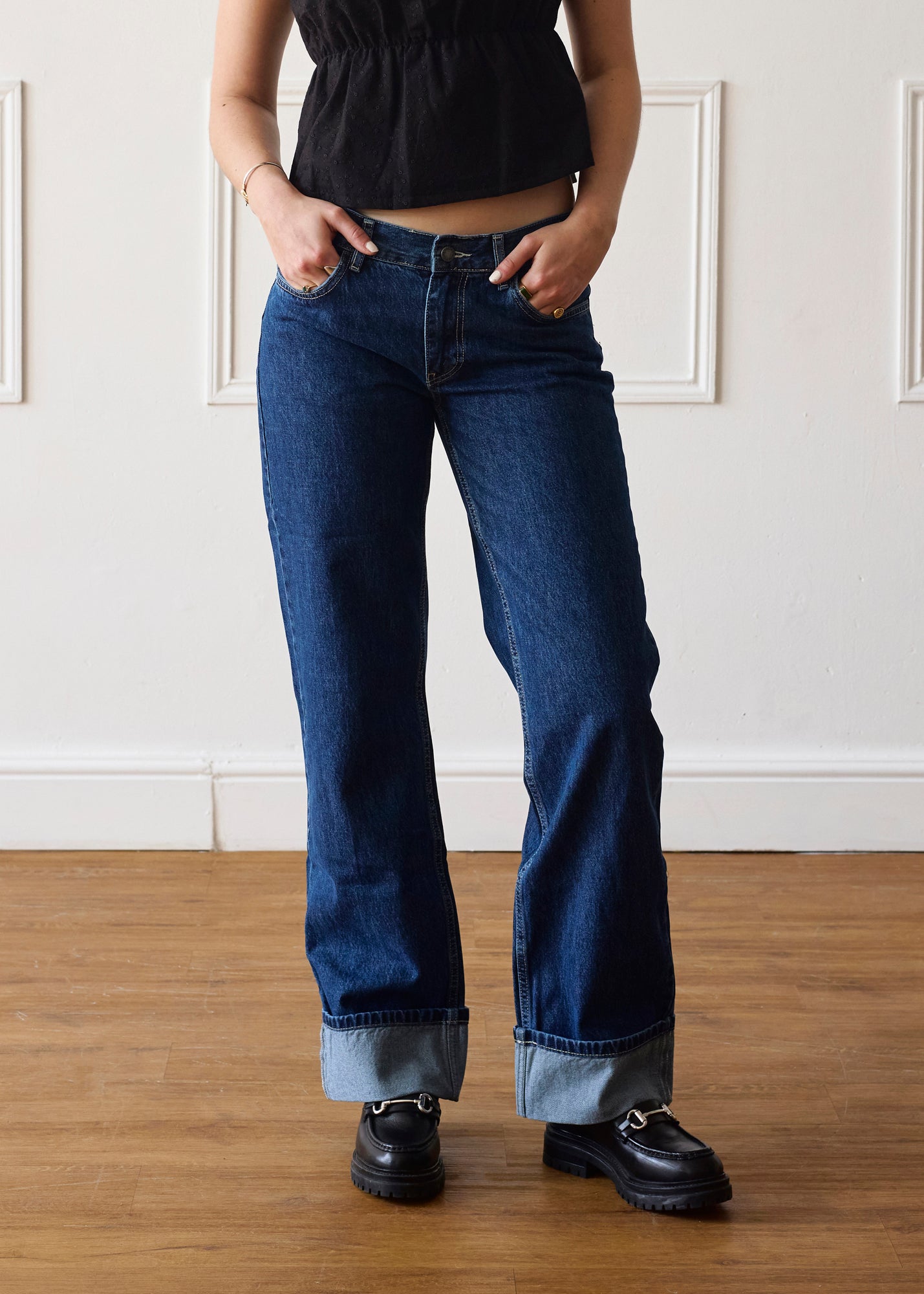The Cora Jeans - Dark Wash