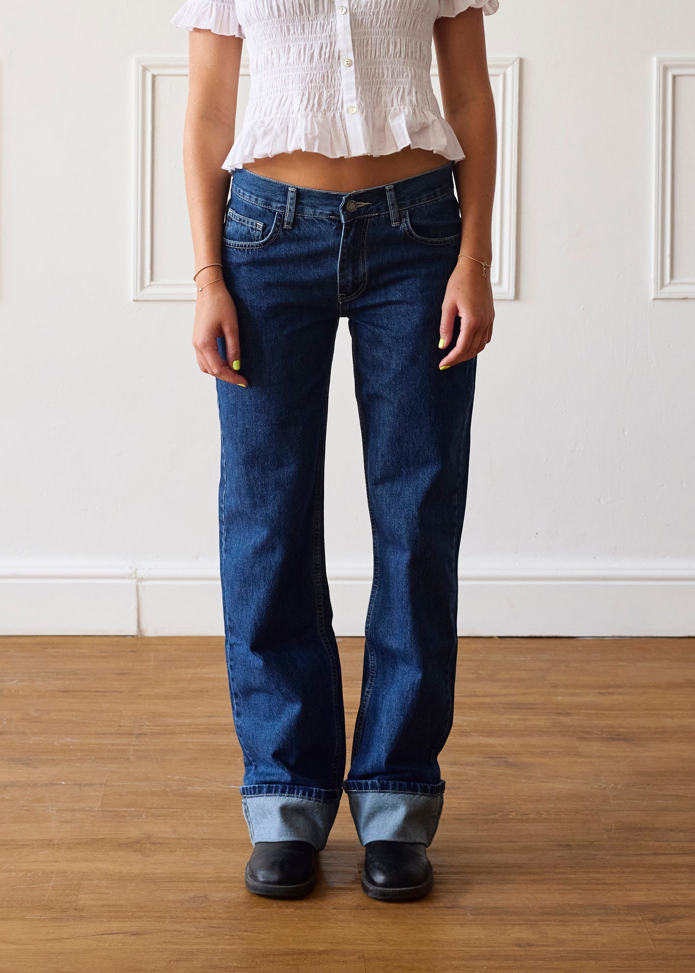 The Cora Jeans - Dark Wash