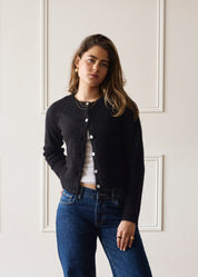 The Elsa Cardigan - Black