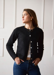 The Elsa Cardigan - Black