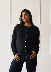 The Elsa Cardigan - Black