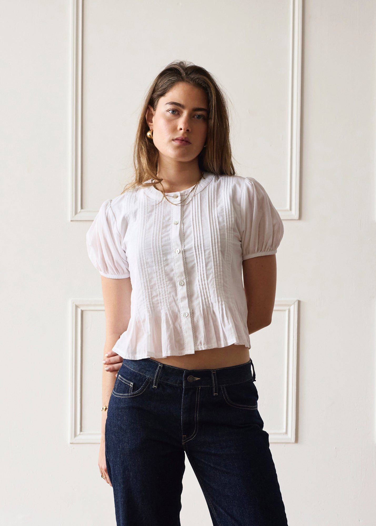 Emma Blouse - White
