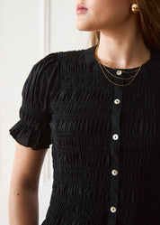 The Esme Blouse - Black