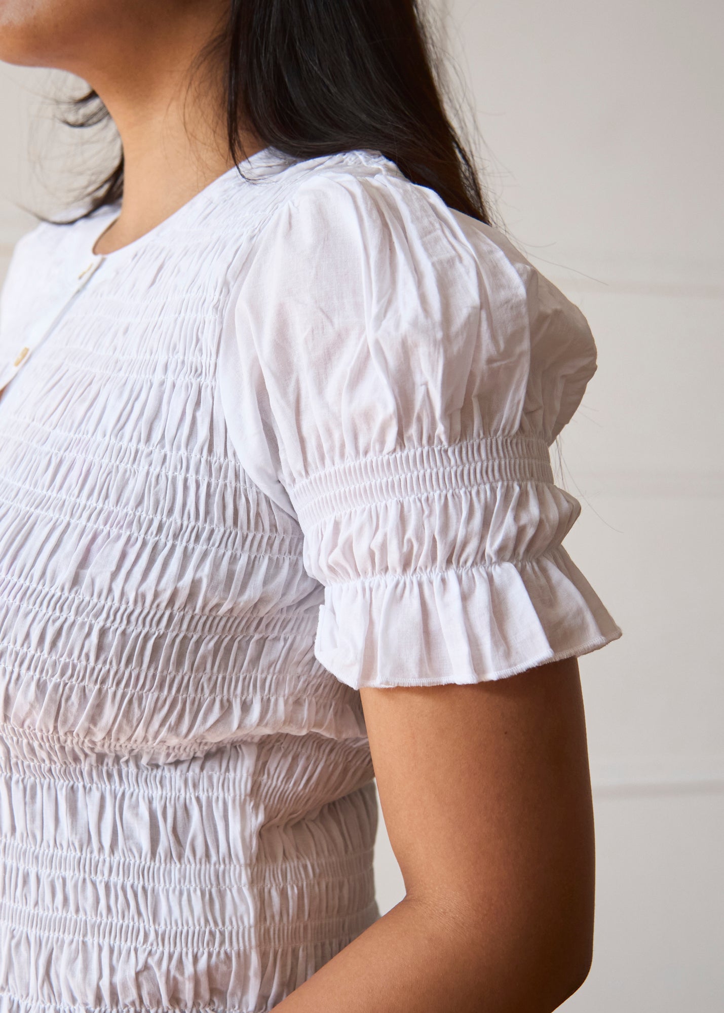The Esme Blouse - White