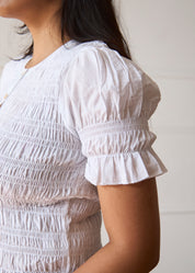 The Esme Blouse - White