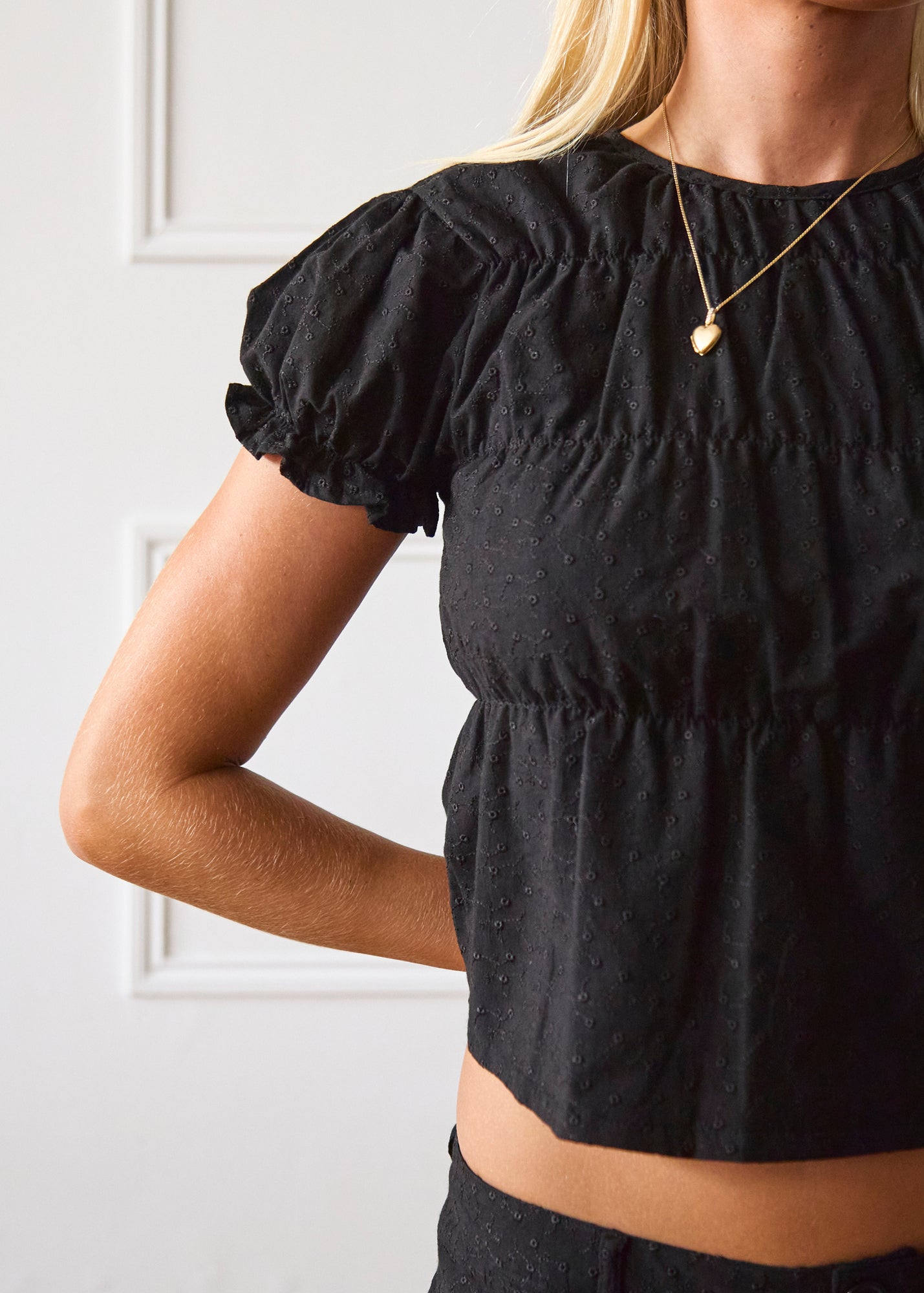 The Etta Blouse - Black