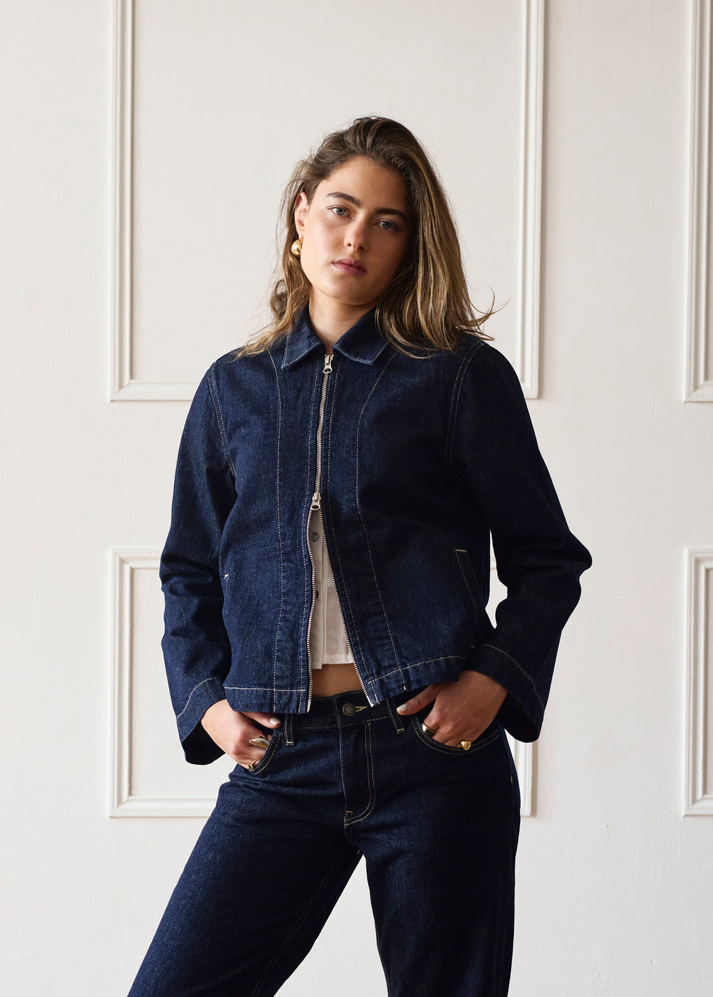 Hani Jacket - Dark Wash