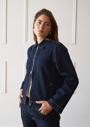 The Hani Jacket - Dark Wash