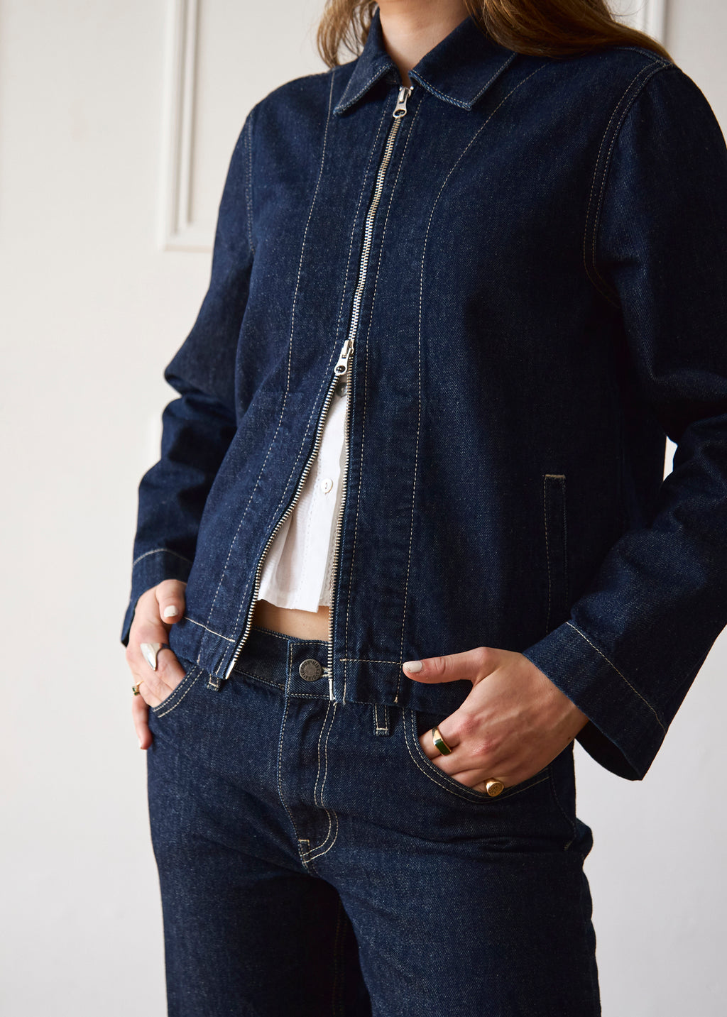 Hani Jacket - Dark Wash