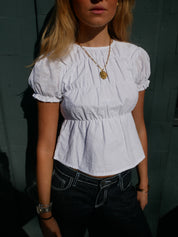 The Etta Blouse - White