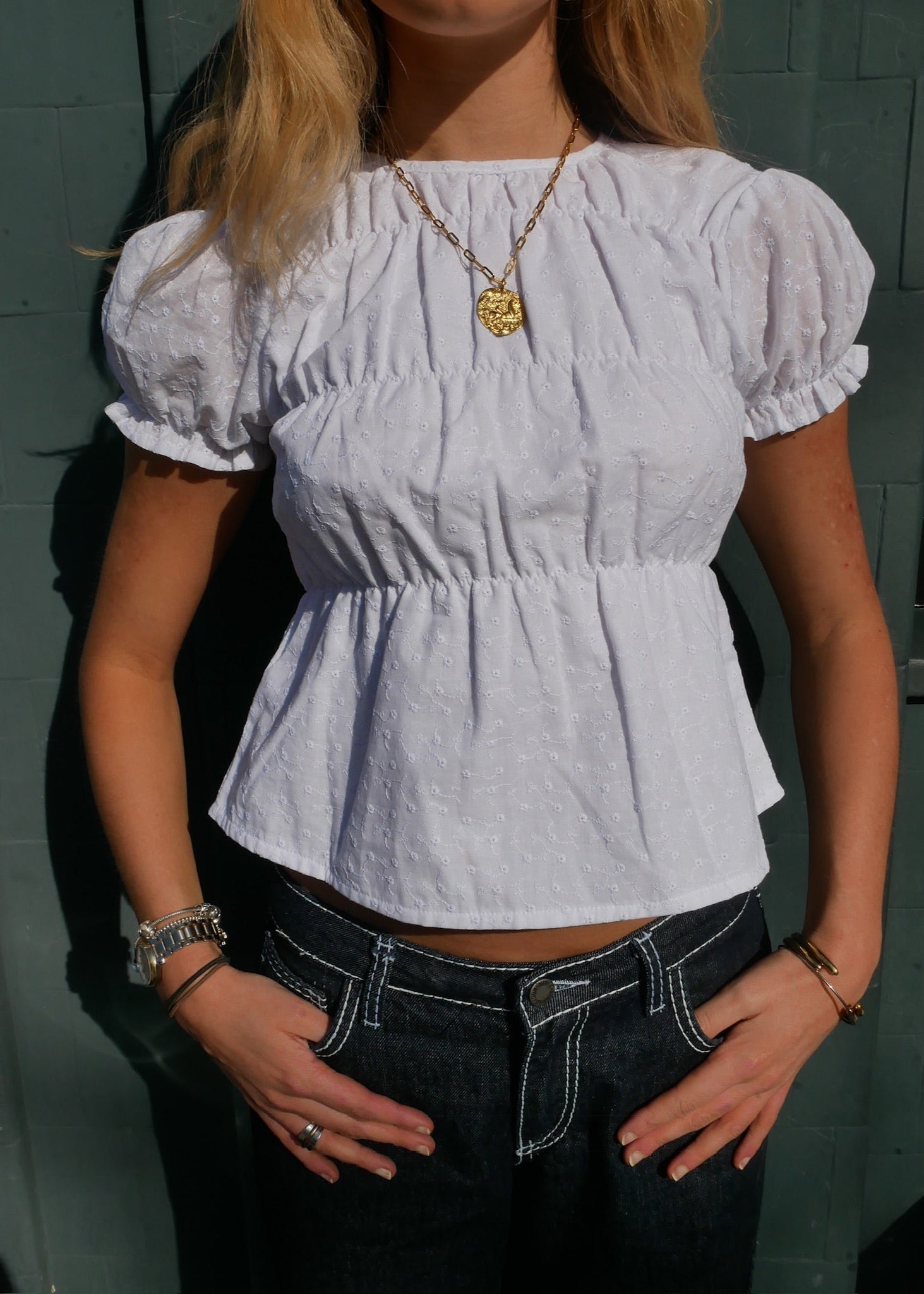 Etta Blouse - White