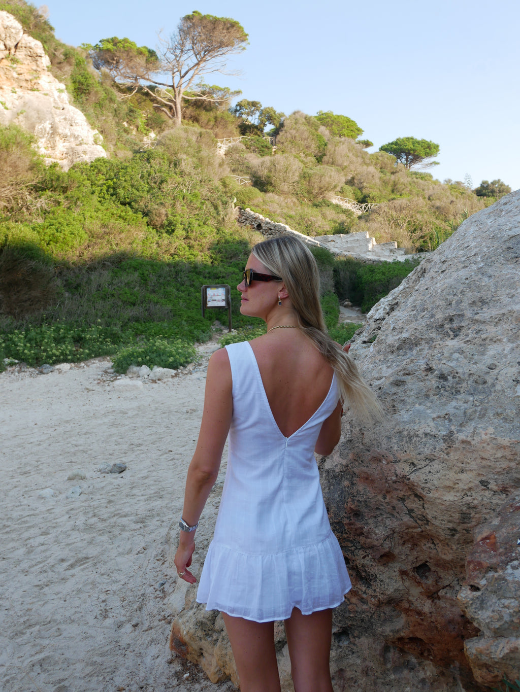 Marnie Dress - White