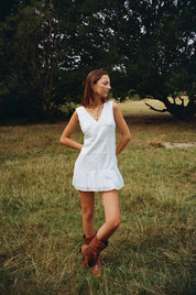 The Marnie Dress - White