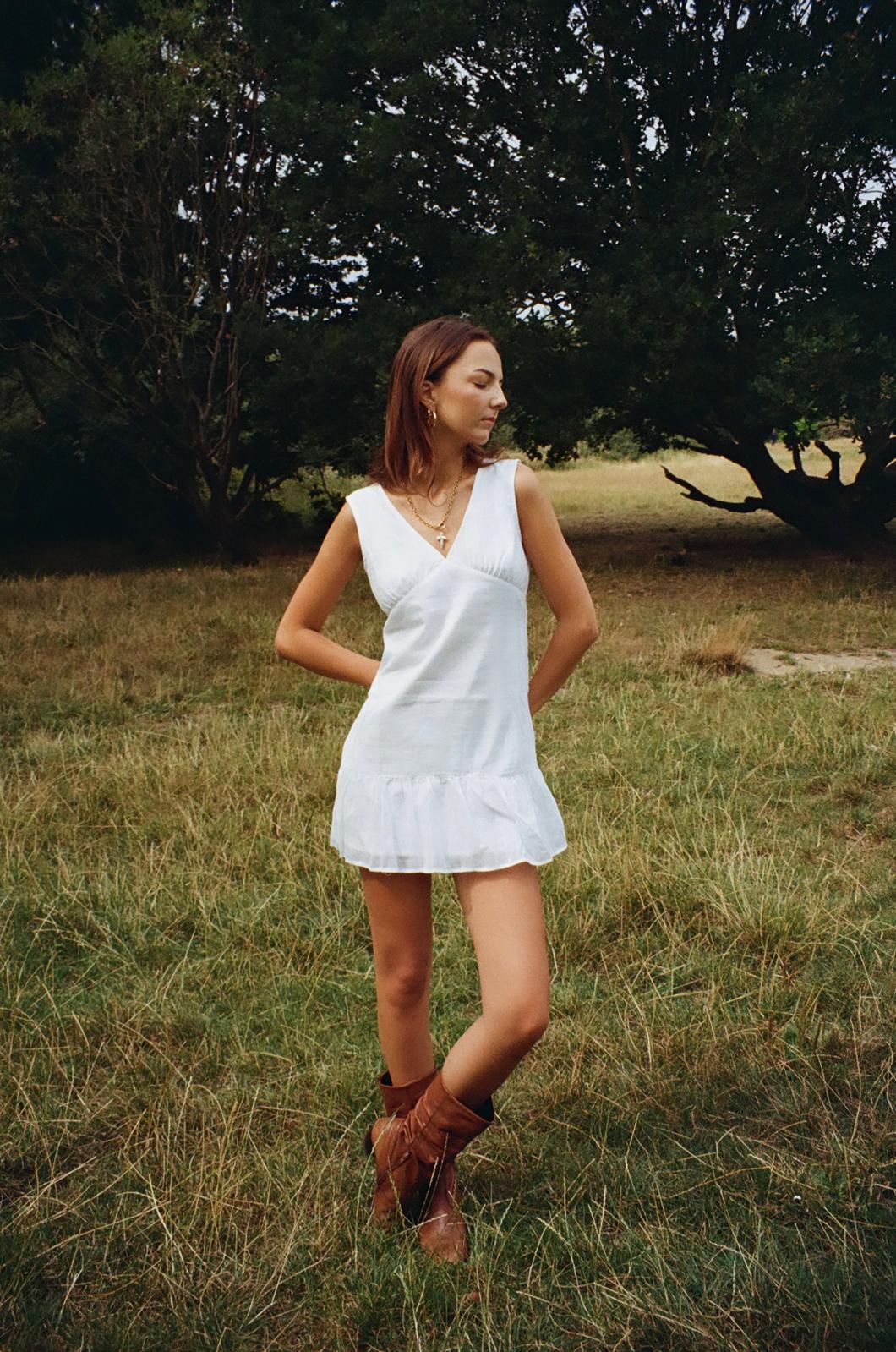 Marnie Dress - White