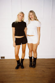Black Mini Shorts