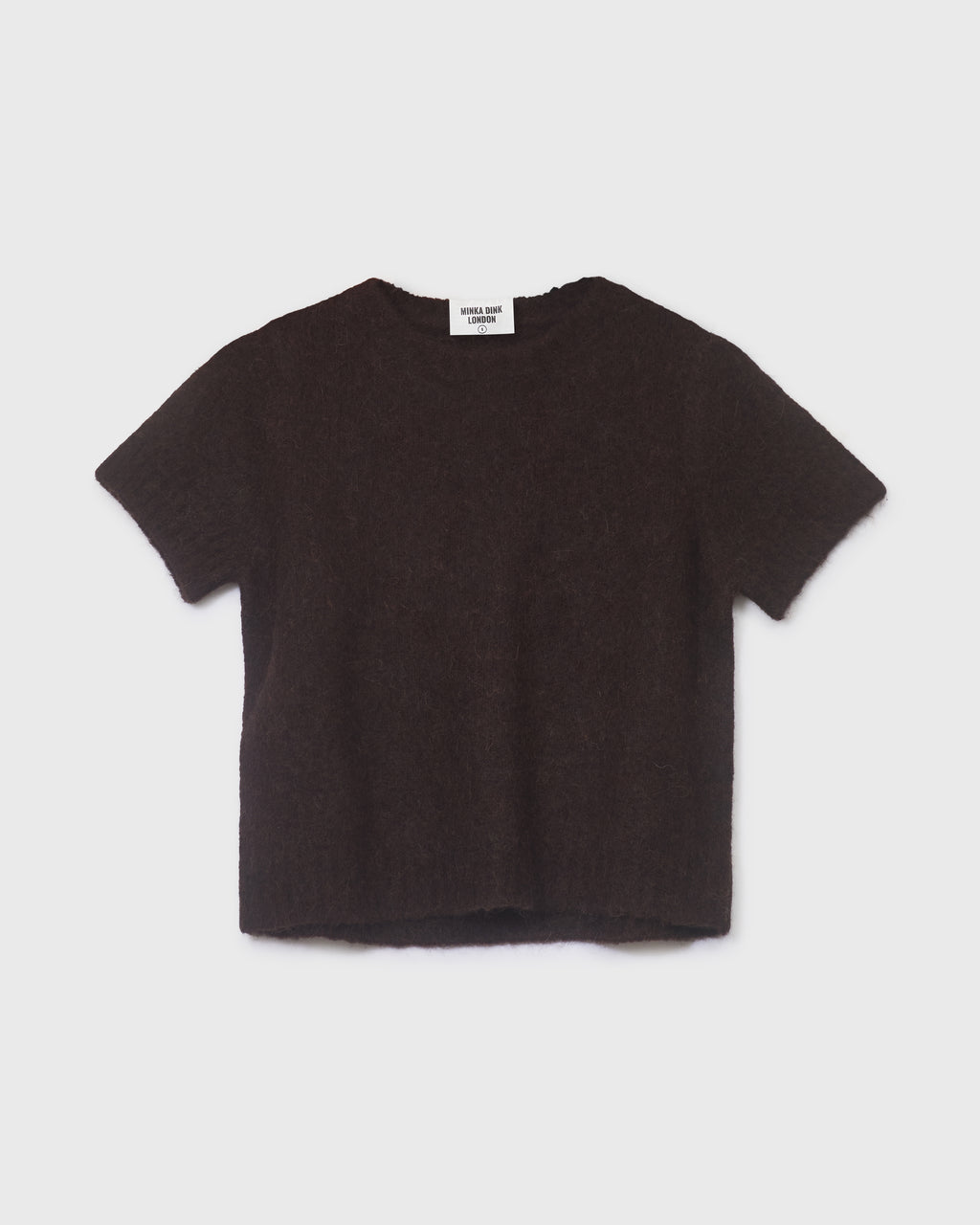 The Short Sleeve Knit - Chocolate