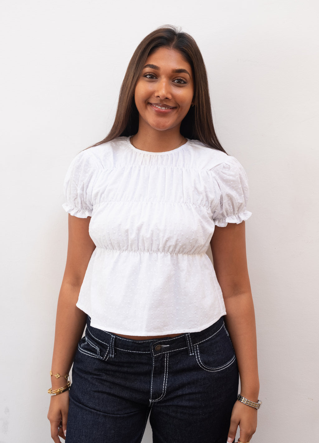 Etta Blouse - White