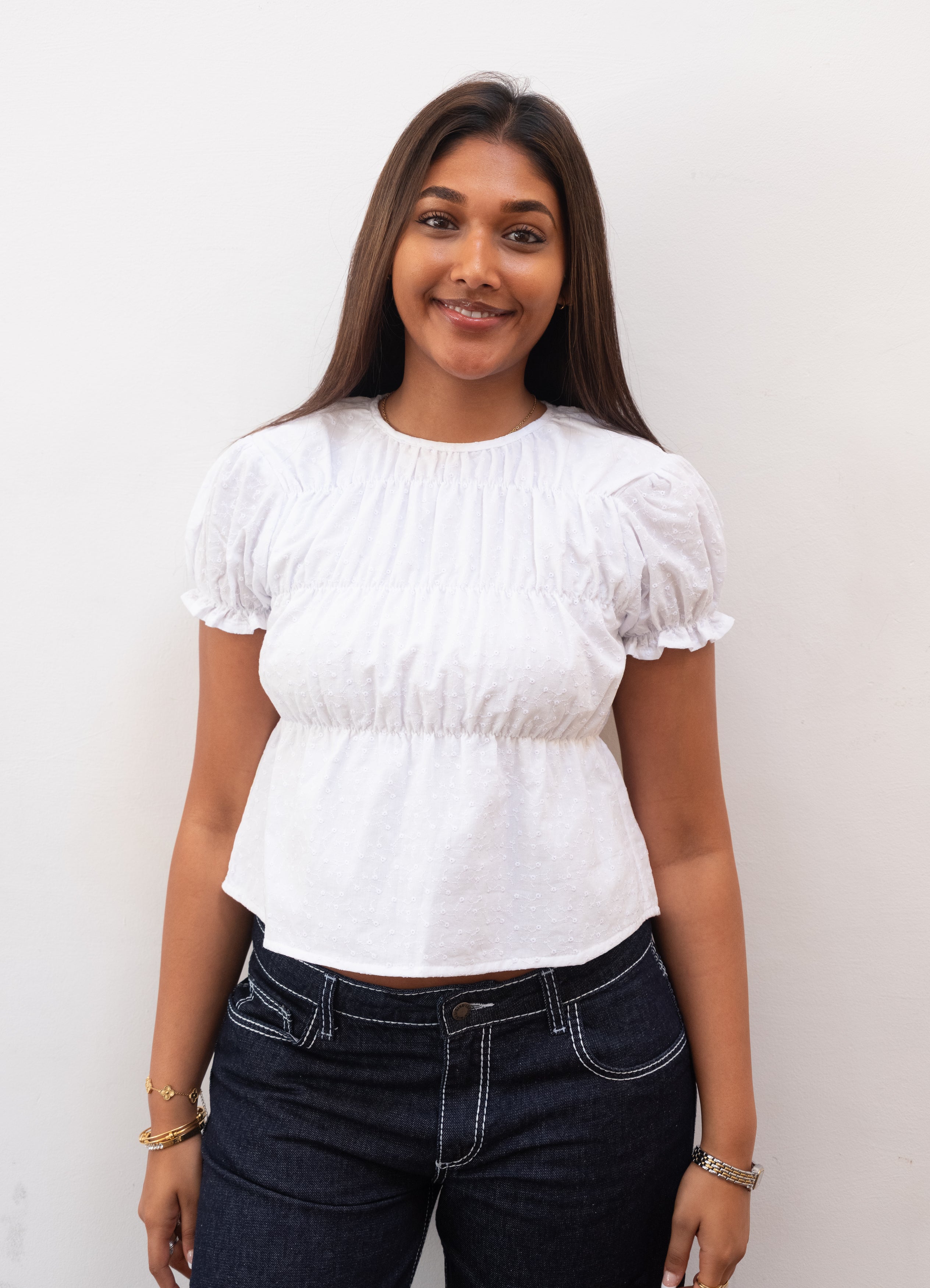 Etta Blouse - White