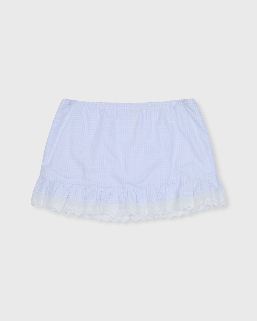 Sylvie Skirt - Blue Check